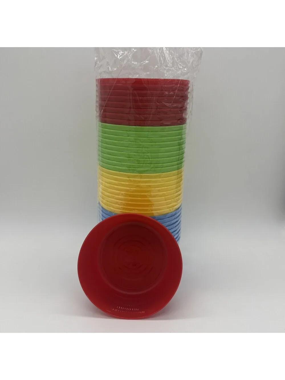 Colorful Plastic Counting Sorting Bowls Kids Montessori Toys Set of 36